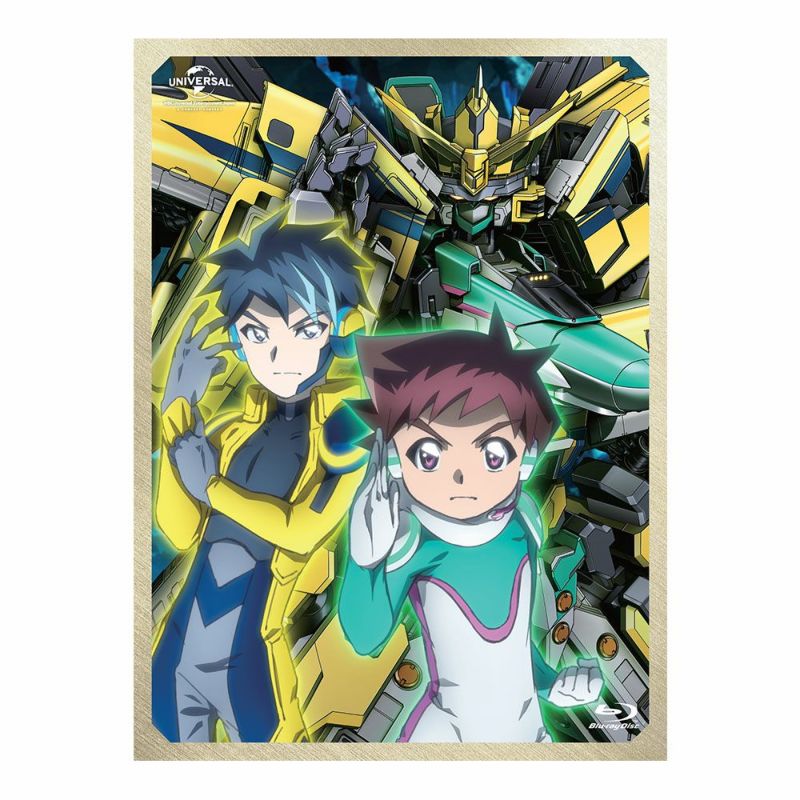 【Ｂｌｕ－ｒａｙ】『新幹線変形ロボ シンカリオン』Blu-ray BOX3【初回生産限定版】2020セット限定!DXS シンカリオン E5はやぶさゴールドバージョン(後尾車両)付