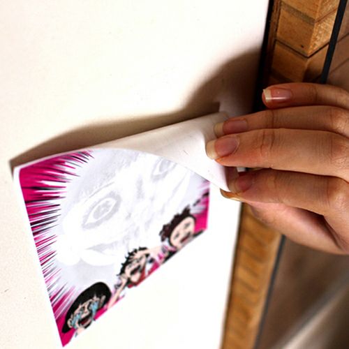 【楳図かずお】ホワイトボードウォールステッカー 3種セット4