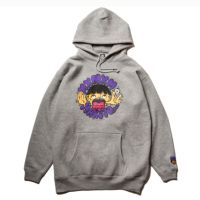 【楳図かずお】まことちゃん x まじかる “どろどろまことちゃん” HOODIE　カラー：GRAY