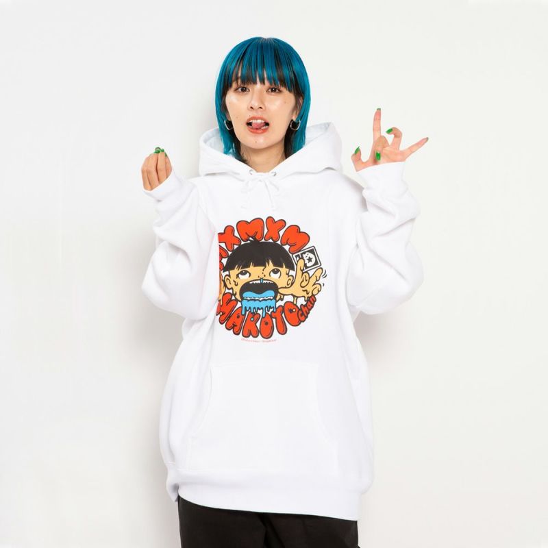 楳図かずお】まことちゃん x まじかる “どろどろまことちゃん” HOODIE 