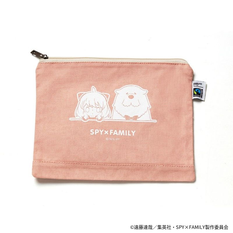 『SPY×FAMILY』フェアトレードコットンフラットポーチ1