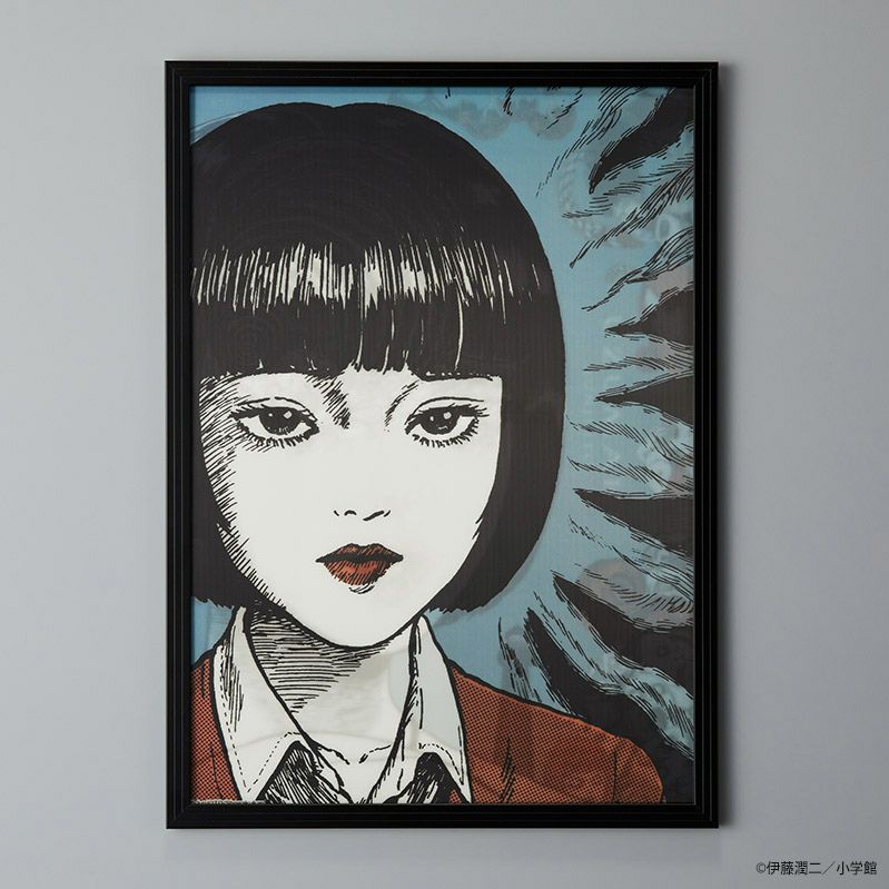 『うずまき』A3レンチキュラーポスター額装2