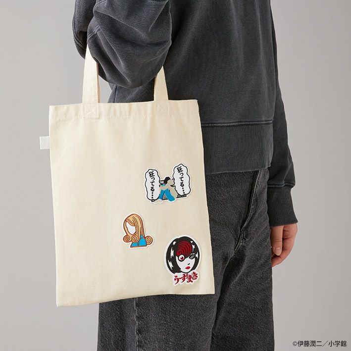 『うずまき』デニム羽織 刺繍ワッペン付き4