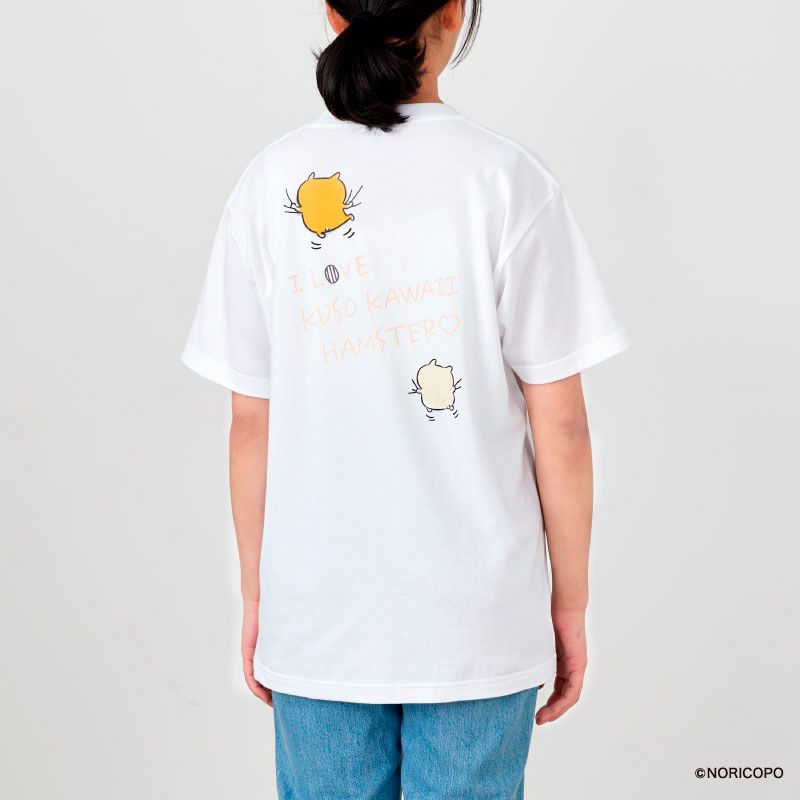 『クソハムちゃん』Tシャツ／白（ONE-SIZE）4