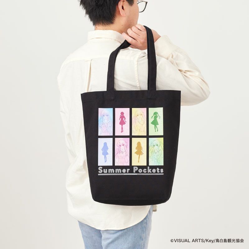 『Summer Pockets』キャンバストートバッグ（ブラック）6
