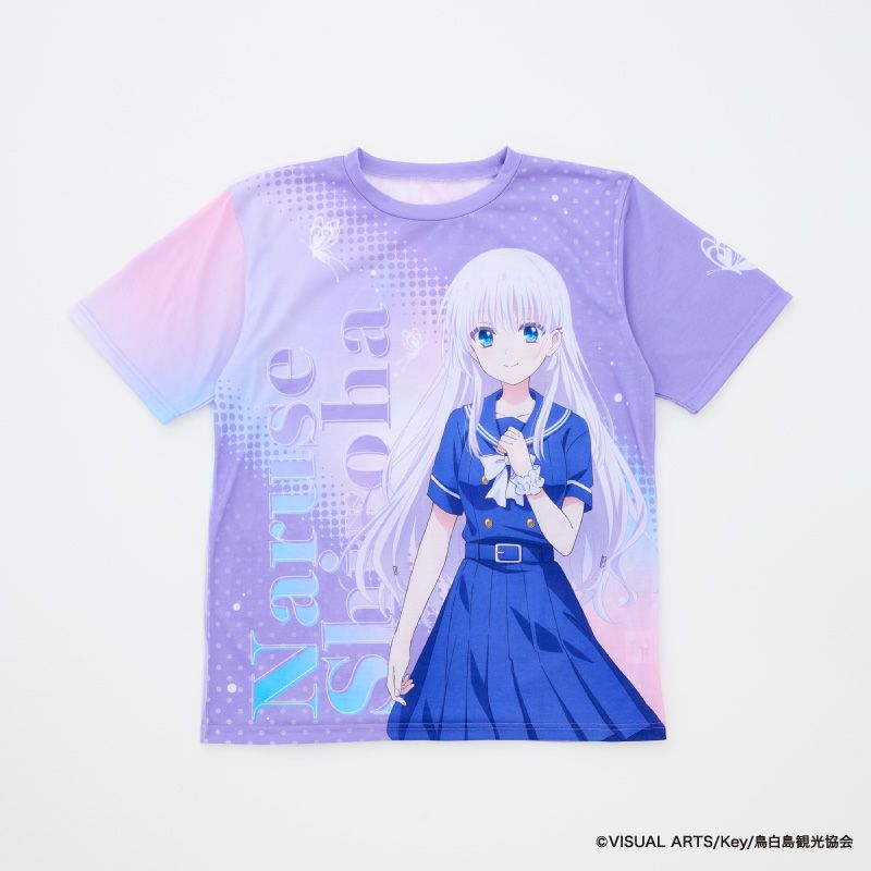 『Summer Pockets』グラフィックTシャツ（鳴瀬しろは）