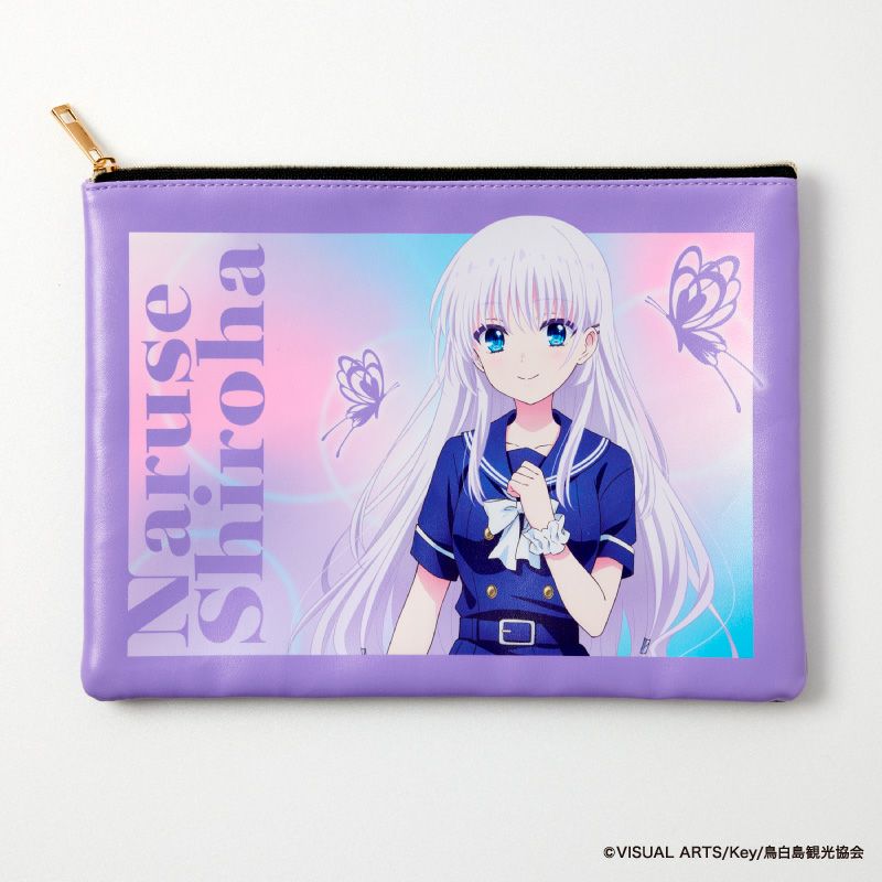 『Summer Pockets』フラットポーチ（鳴瀬しろは）1