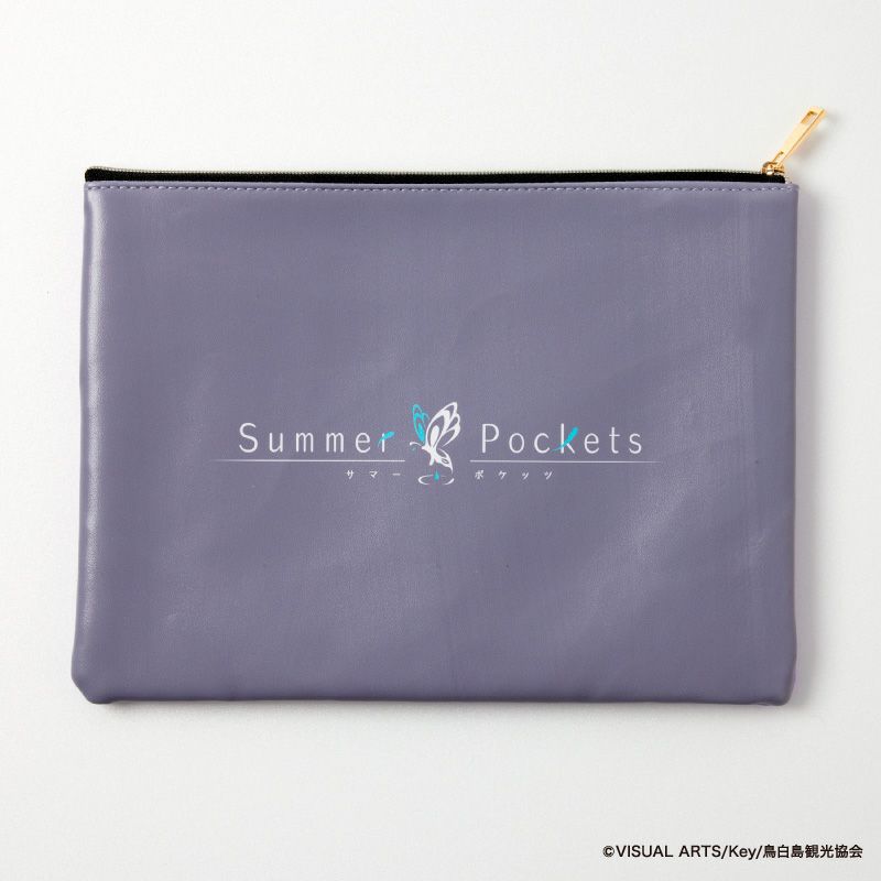 『Summer Pockets』フラットポーチ（鳴瀬しろは）2
