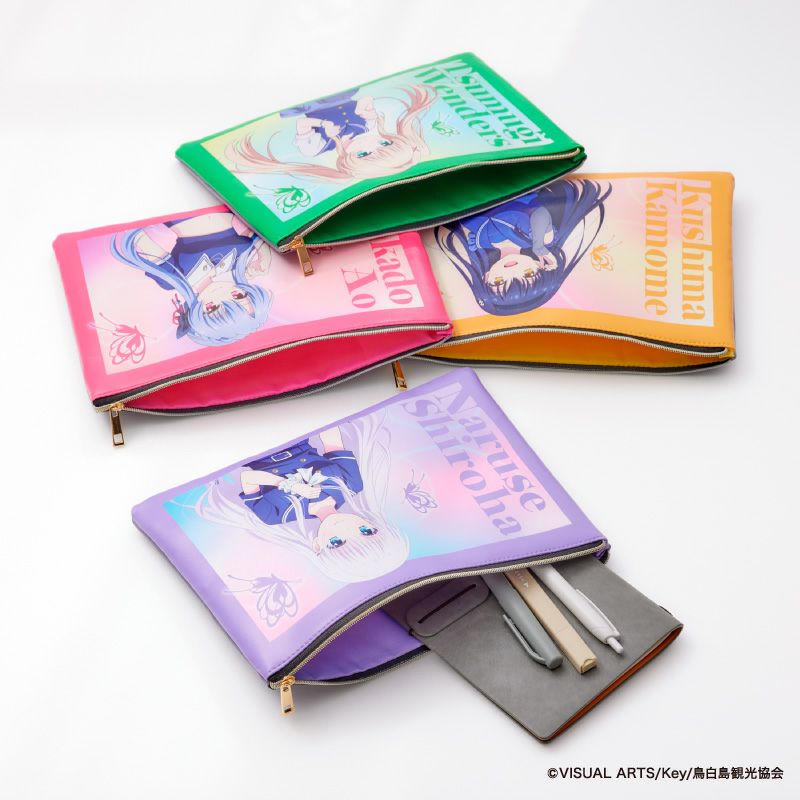 『Summer Pockets』フラットポーチ（鳴瀬しろは）4
