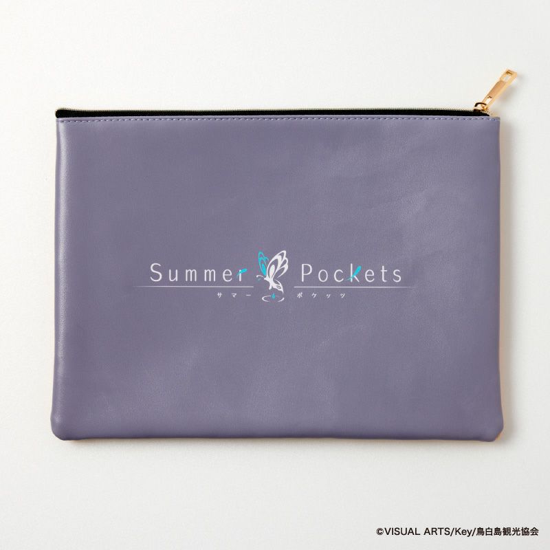 『Summer Pockets』フラットポーチ（久島鴎）