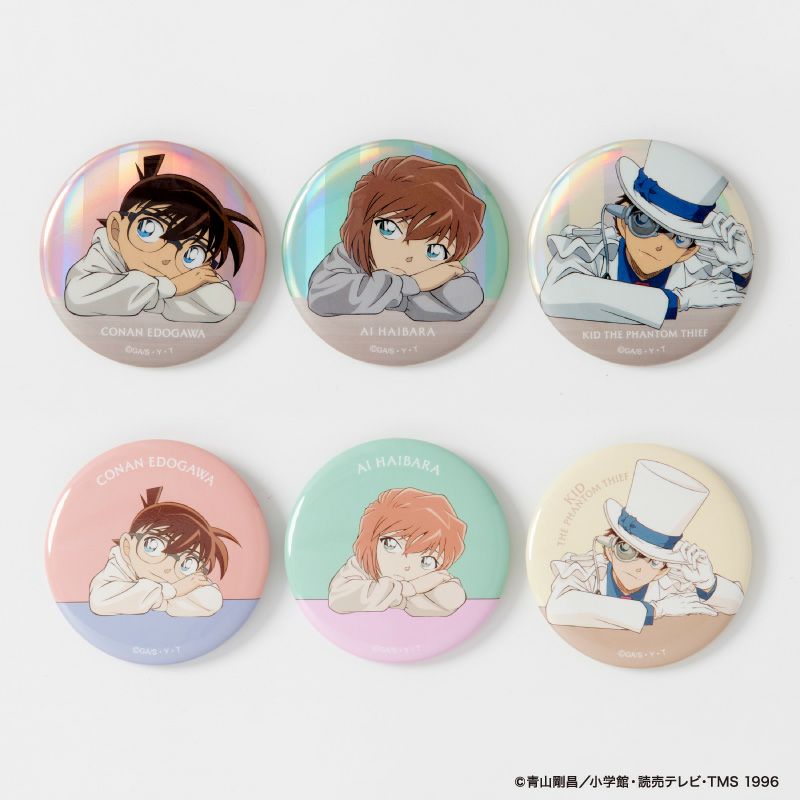 『名探偵コナン』缶バッジコレクション（全6種／コンプリートセット）1