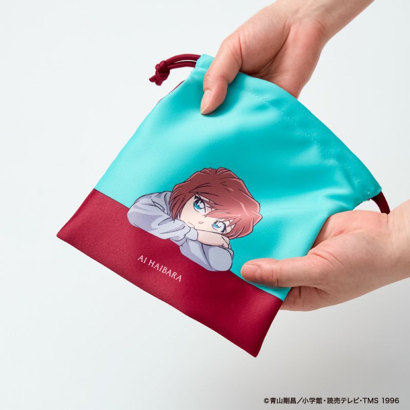 名探偵コナン ついせきちゅうシーズン 灰原哀 巾着袋 グッズ-巾着】名探偵コナン 巾着袋 ついせきちゅう シーズン3