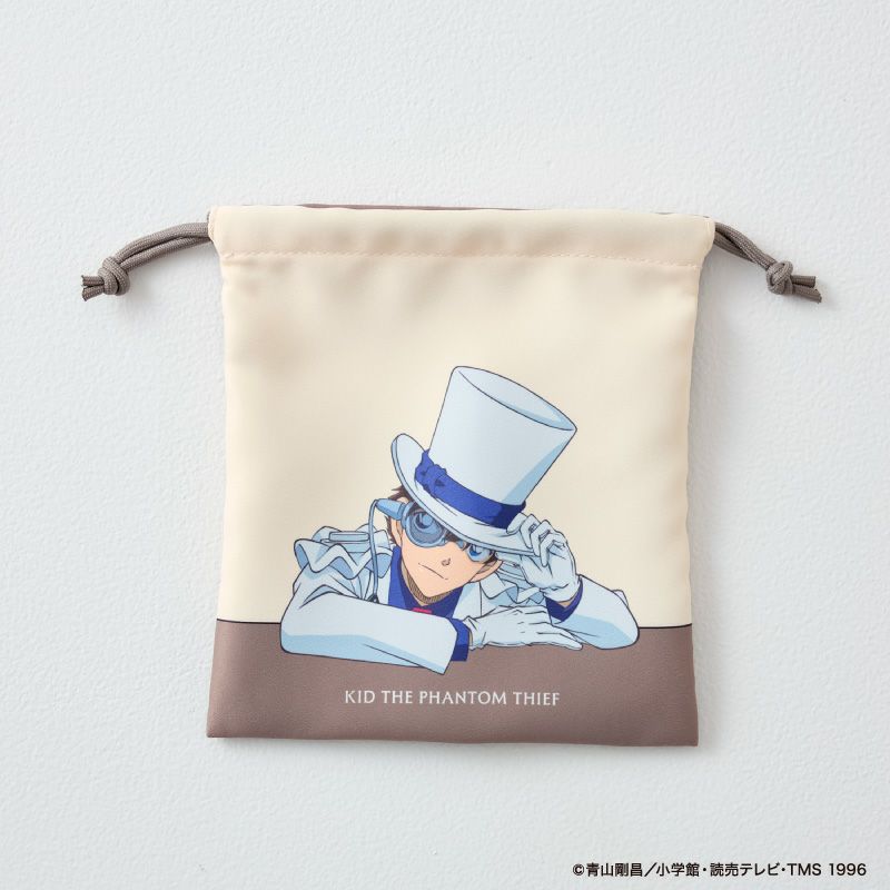 『名探偵コナン』マイクロファイバー巾着（怪盗キッド）1