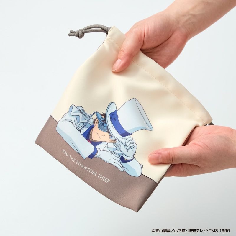 『名探偵コナン』マイクロファイバー巾着（怪盗キッド）3