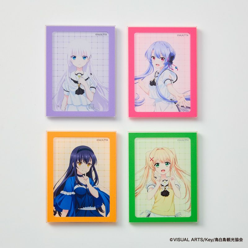 在庫処分セール 言い換え Summer Pockets』アクリルマグネット（久島鴎） | ShoPro Mall その他