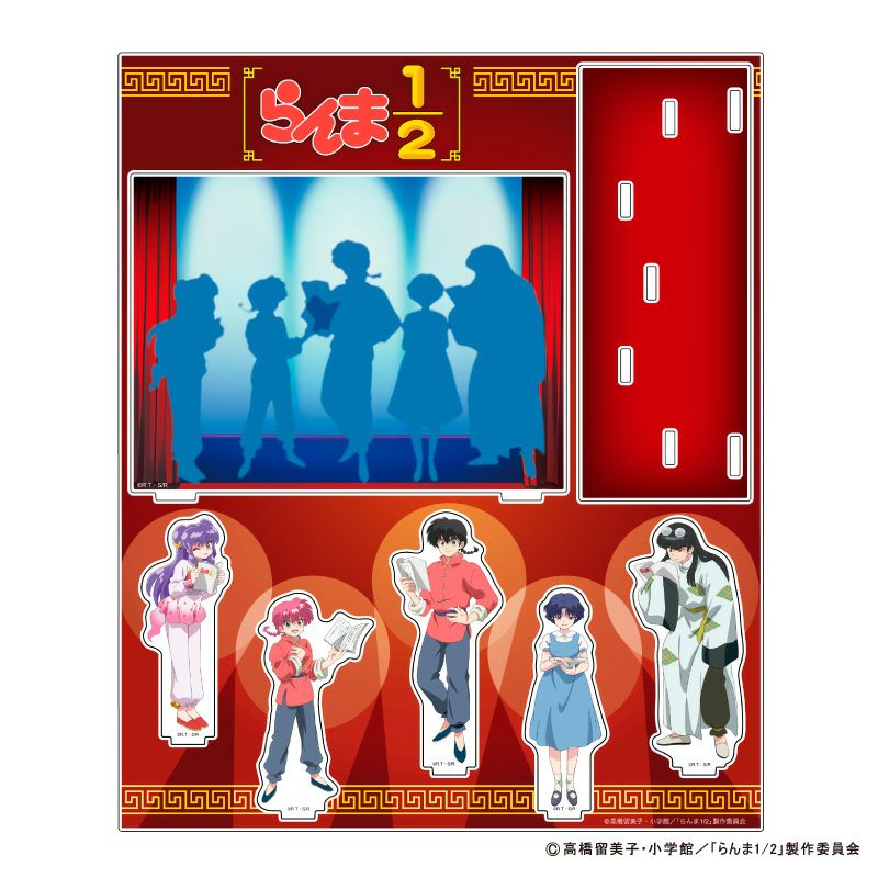 『らんま1/2』アクリルジオラマ2