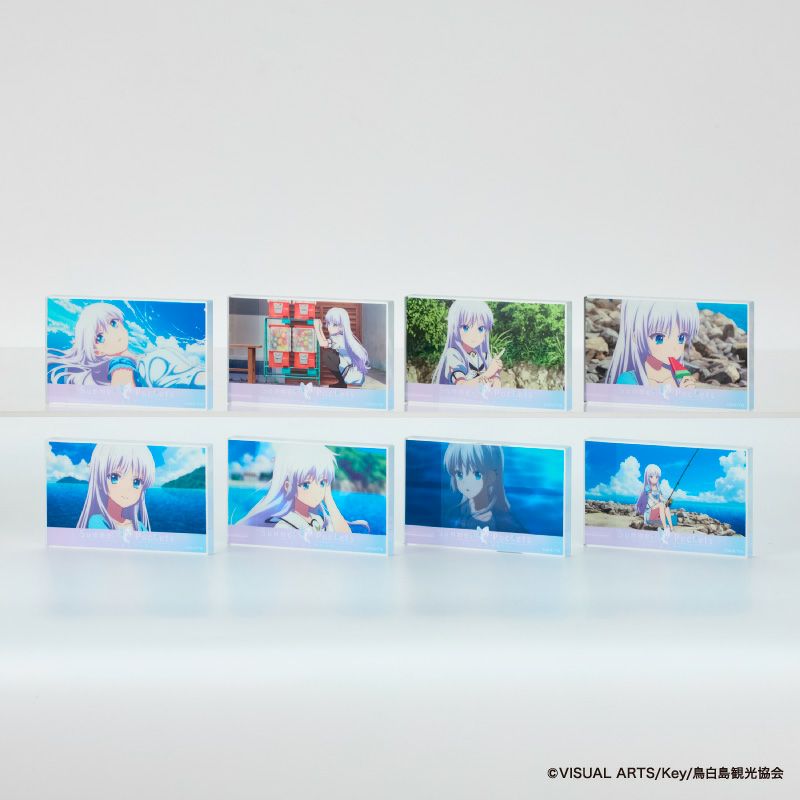 『Summer Pockets』アクリルブロックコレクションA／鳴瀬しろは（全8種）コンプリートBOX