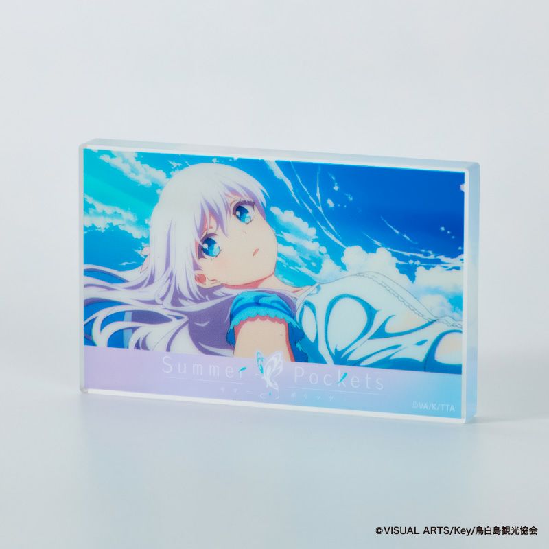 Summer Pockets アクリルブロックコレクションA／鳴瀬しろは(全8