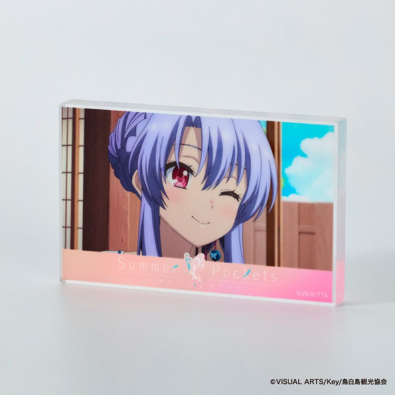 『Summer Pockets』アクリルブロックコレクションB／空門蒼（全8種）コンプリートBOX5