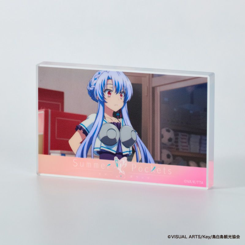 『Summer Pockets』アクリルブロックコレクションB／空門蒼（全8種）コンプリートBOX7
