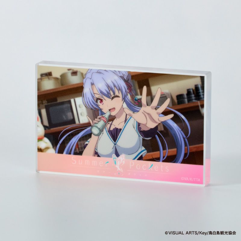 『Summer Pockets』アクリルブロックコレクションB／空門蒼（全8種）コンプリートBOX8