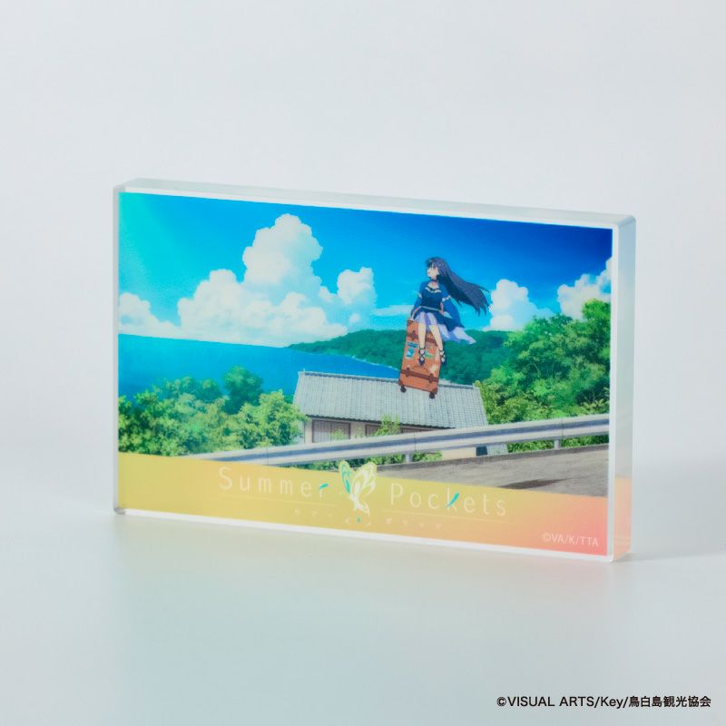『Summer Pockets』アクリルブロックコレクションC／久島鴎（全8種）コンプリートBOX3