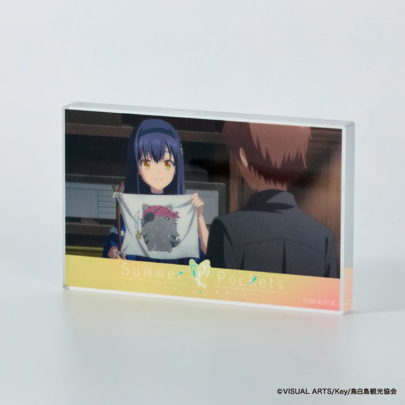 『Summer Pockets』アクリルブロックコレクションC／久島鴎（全8種）コンプリートBOX7