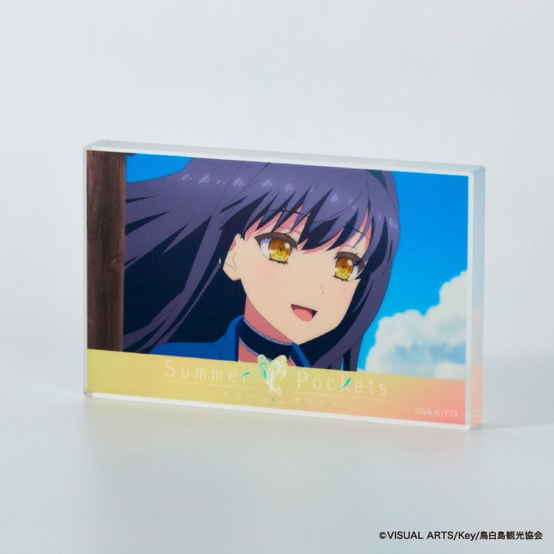 『Summer Pockets』アクリルブロックコレクションC／久島鴎（全8種）コンプリートBOX9