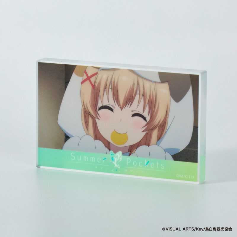 『Summer Pockets』アクリルブロックコレクションD／紬ヴェンダース（全8種）コンプリートBOX5