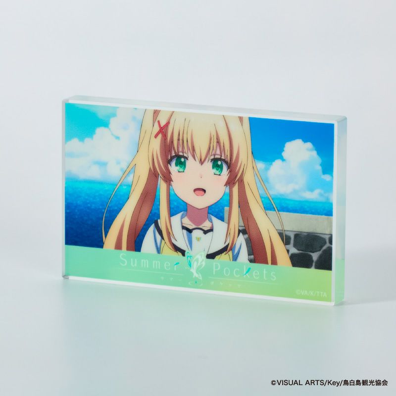 『Summer Pockets』アクリルブロックコレクションD／紬ヴェンダース（全8種）コンプリートBOX7