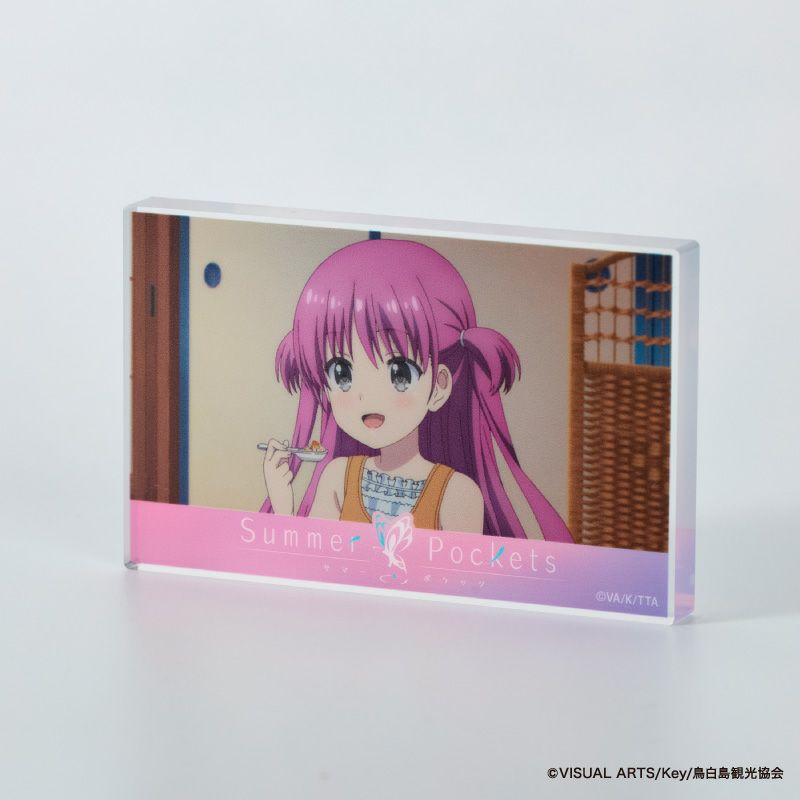 『Summer Pockets』アクリルブロックコレクションE／加藤うみ（全8種）コンプリートBOX5