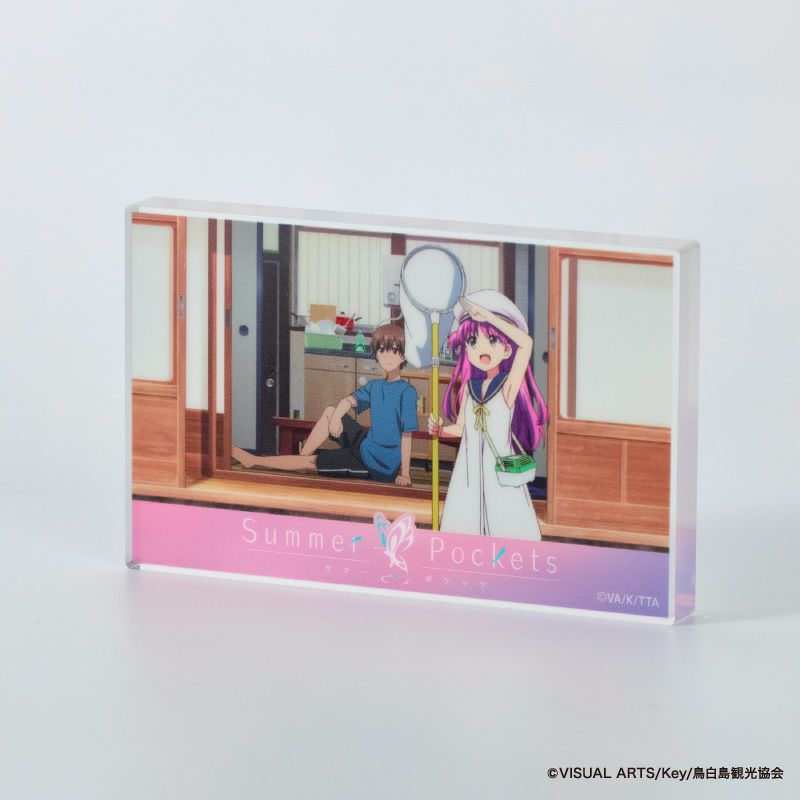 『Summer Pockets』アクリルブロックコレクションE／加藤うみ（全8種）コンプリートBOX6