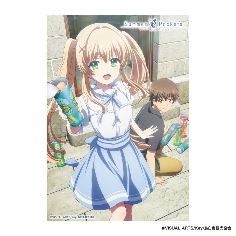 Summer Pockets 紬 ヴェンダース グッズまとめ売り グッズ-スタンドポップ】Summer Pockets REFLECTION BLUE 特大